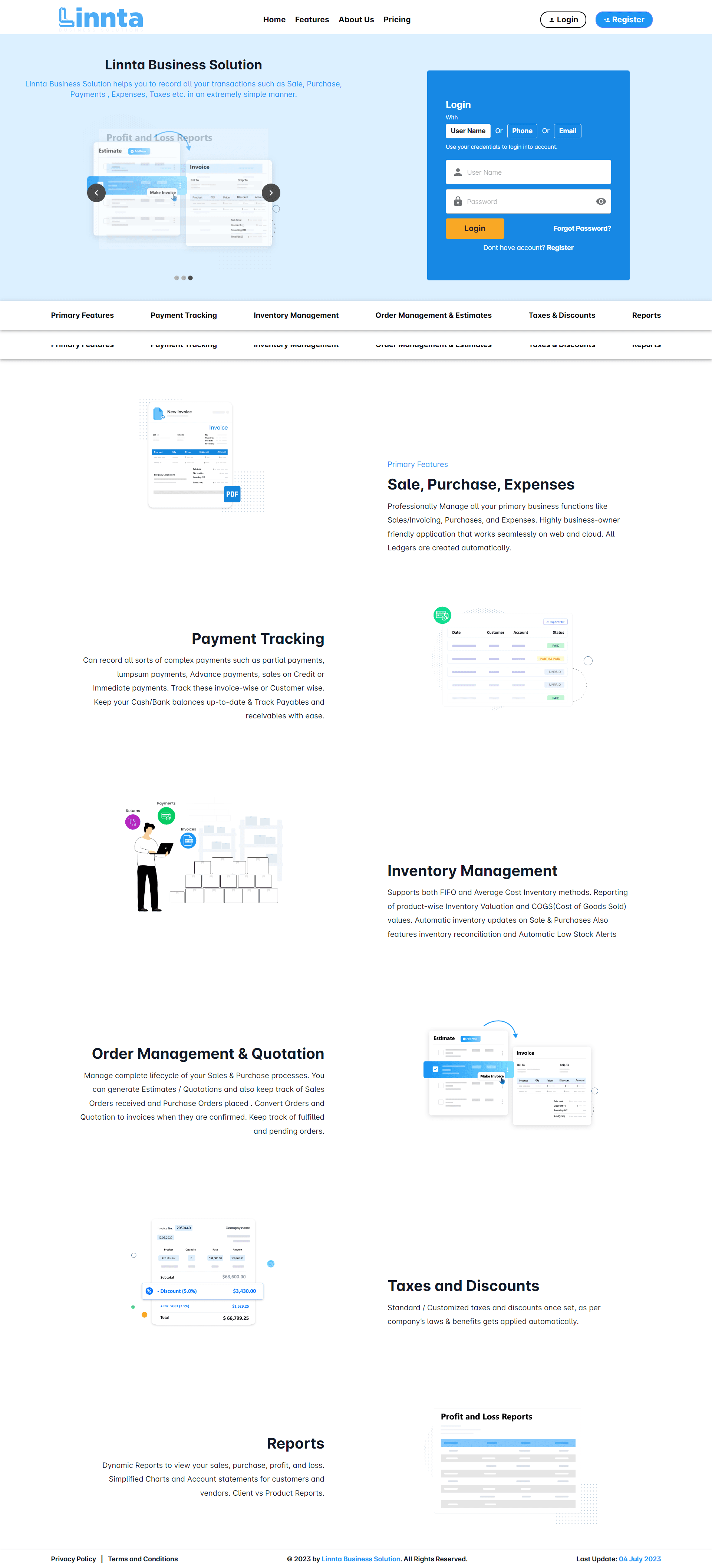 Linnta Business Solution